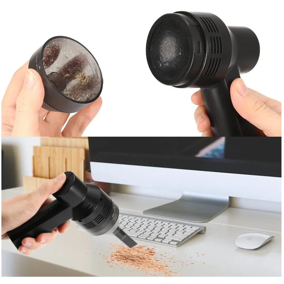 Portable Cordless Electric Air Duster Keyboard Computer Car Cleaning